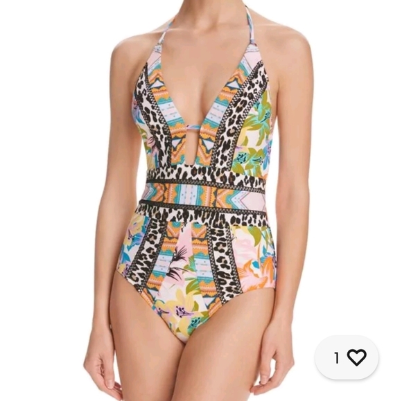 NEW NANETTE LEPORE GODDESS ONE PIECE SWIMSUIT - Picture 12 of 12